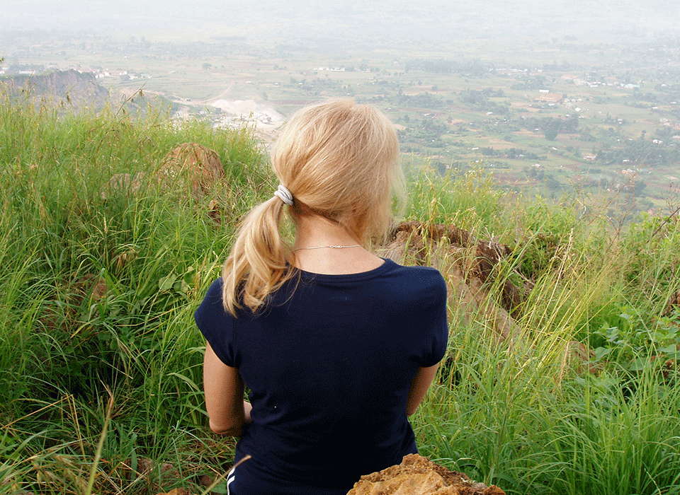 Climbing Tororo Rock Uganda